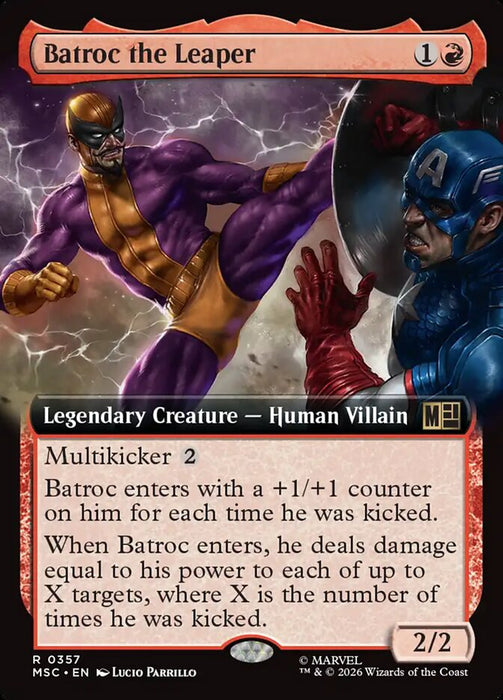 Batroc the Leaper - Extended Art - Legendary