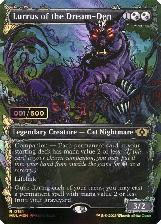 Lurrus of the Dream-Den - Borderless - Full Art - Inverted - Legendary - Showcase (Foil)
