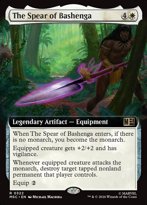 The Spear of Bashenga - Extended Art - Legendary