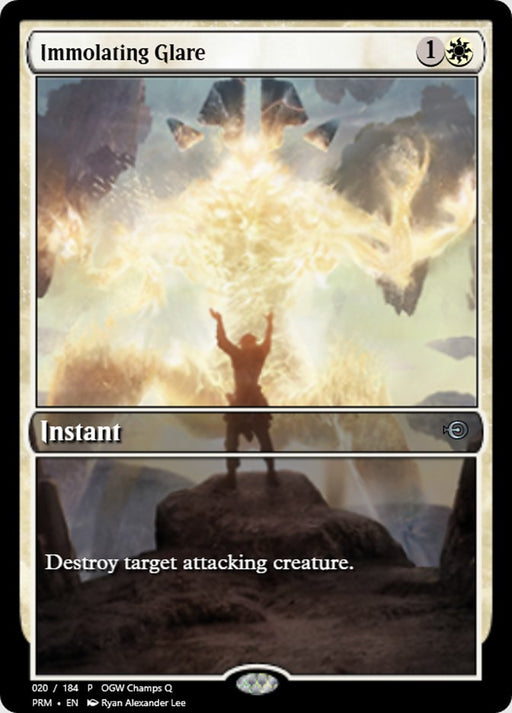 Immolating Glare - Full Art (Foil)