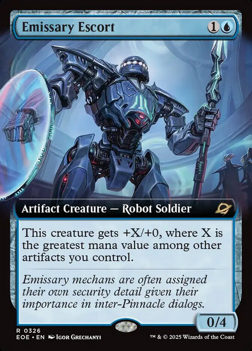Emissary Escort - Extended Art (Foil)