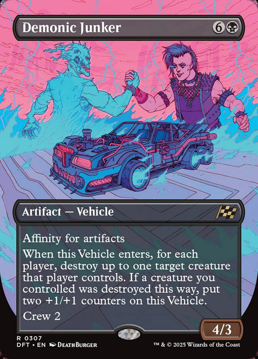 Demonic Junker - Borderless - Inverted