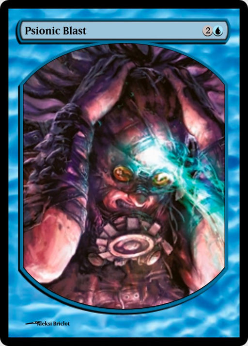 Psionic Blast - Textless - Full Art (Foil)