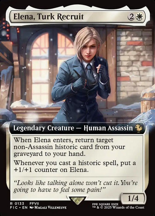 Elena, Turk Recruit - Extended Art - Legendary