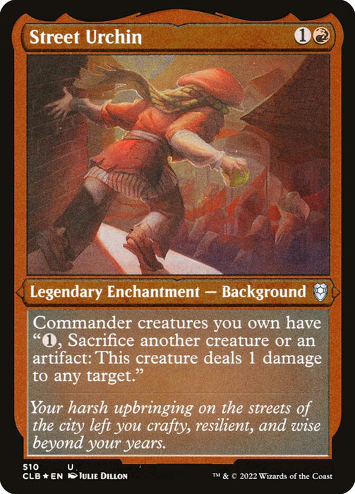 Street Urchin - Etched - Inverted - Legendary - Etched (Foil)