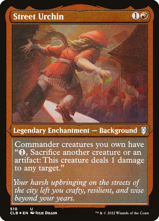 Street Urchin - Etched - Inverted - Legendary - Etched (Foil)