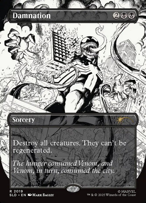 Damnation - Borderless - Full Art - Inverted (Foil)