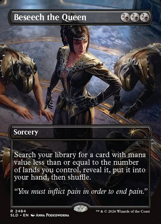 Beseech the Queen - Borderless - Full Art - Inverted (Foil)
