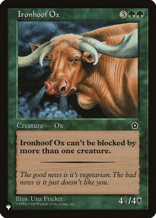 Ironhoof Ox - Retro Frame
