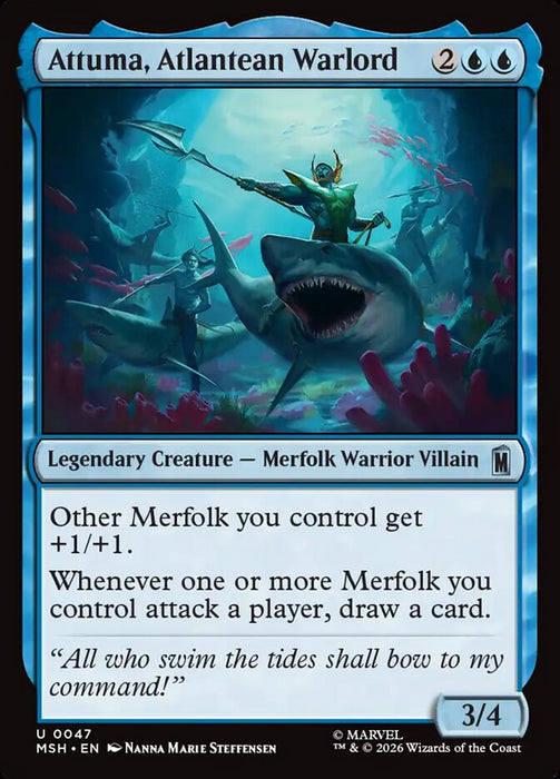 Attuma, Atlantean Warlord - Legendary
