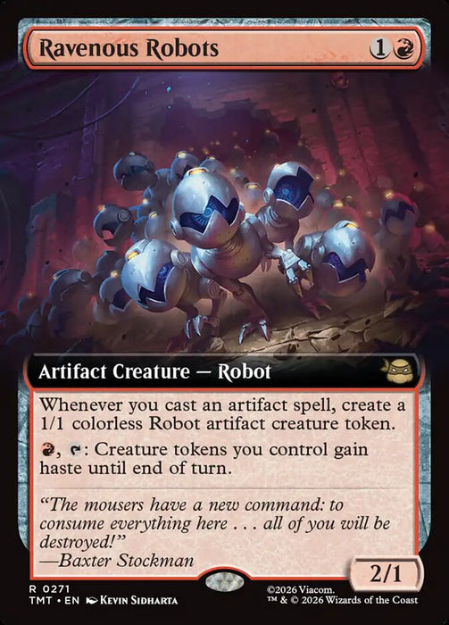 Ravenous Robots - Extended Art (Foil)