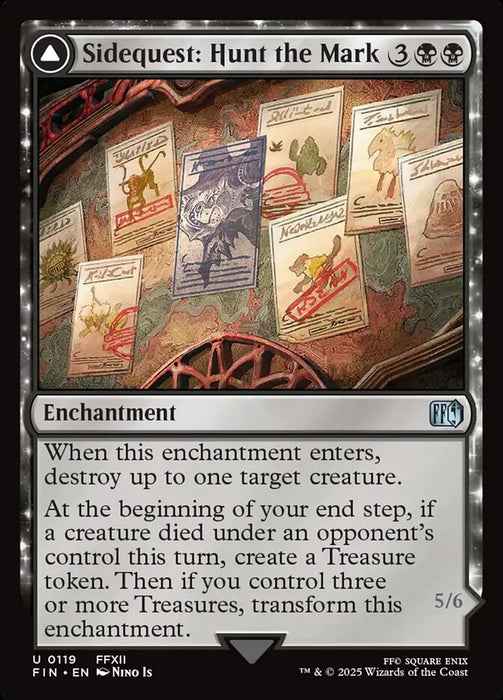 Sidequest: Hunt the Mark // Yiazmat, Ultimate Mark - Enchantment - Legendary (Foil)