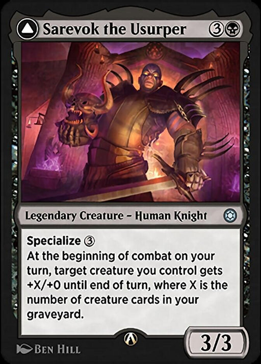 Sarevok the Usurper - Legendary