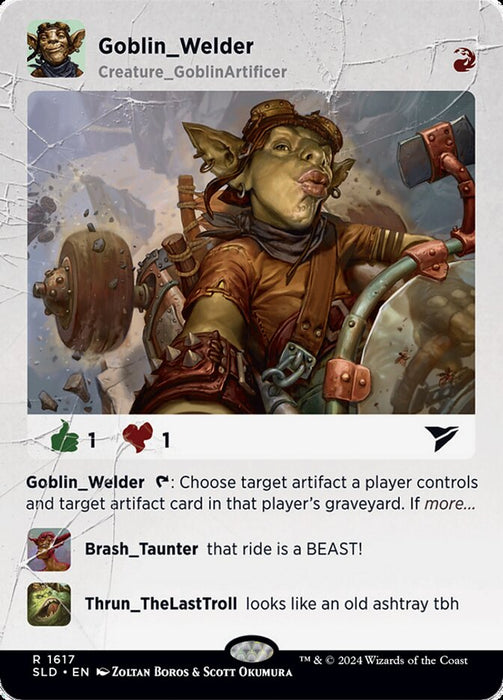 Goblin Welder - Borderless (Foil)