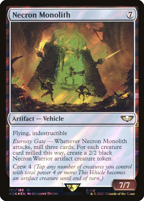 Necron Monolith - Surge Foil (Foil)