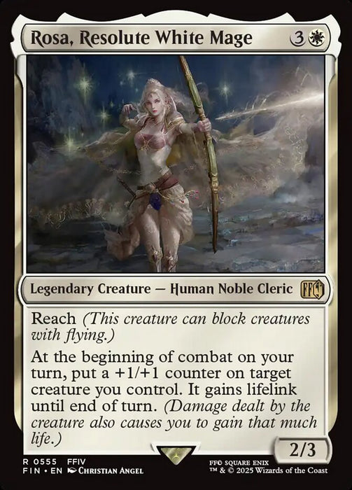 Rosa, Resolute White Mage - Legendary