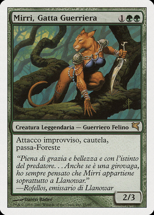 Mirri, Gatta Guerriera - Mirri, Cat Warrior