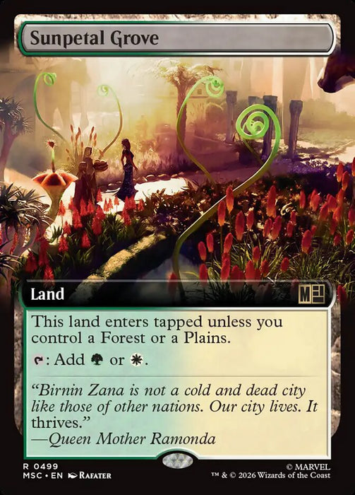 Sunpetal Grove - Extended Art