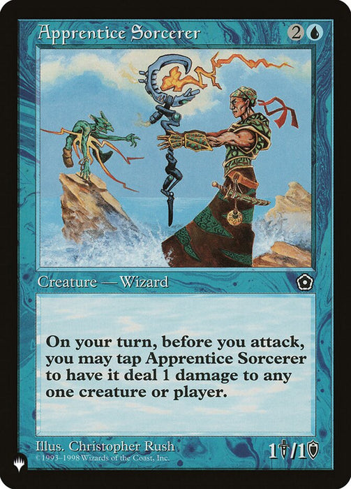 Apprentice Sorcerer - Retro Frame