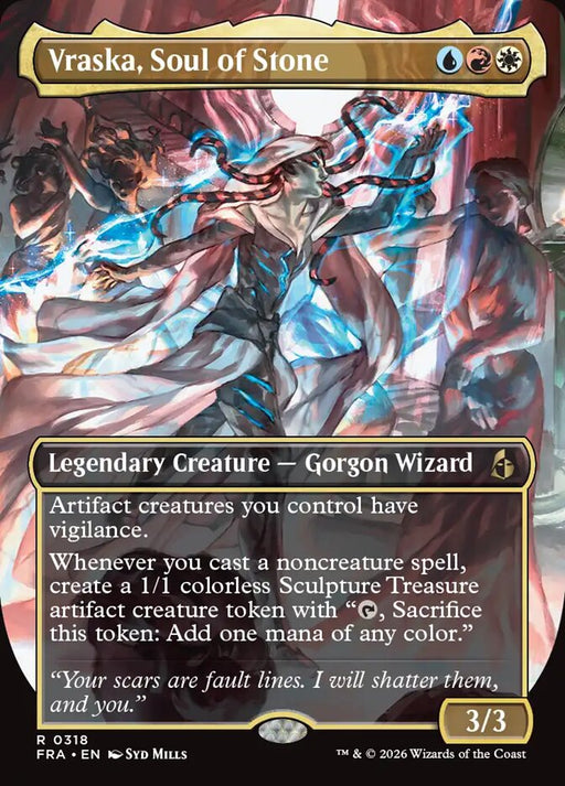 Vraska, Soul of Stone - Borderless