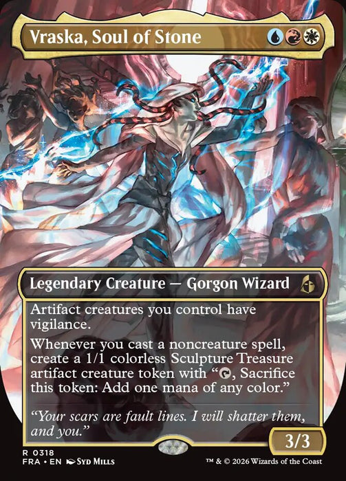 Vraska, Soul of Stone - Borderless (Foil)