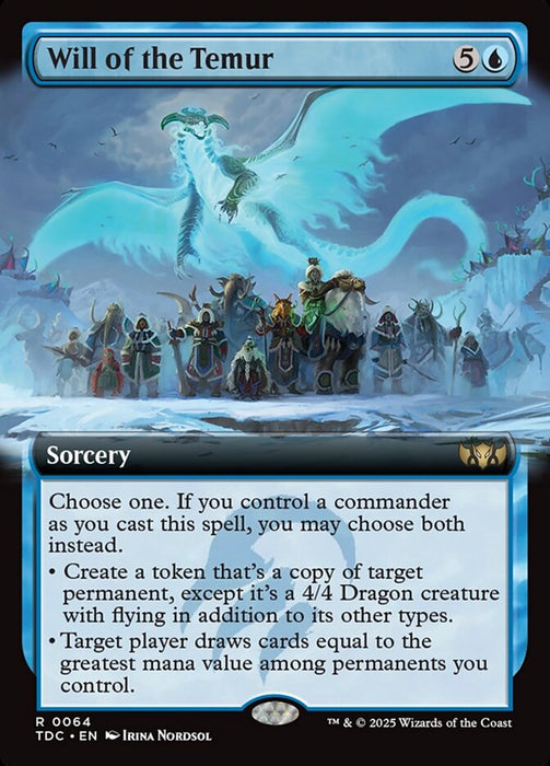 Will of the Temur - Extended Art