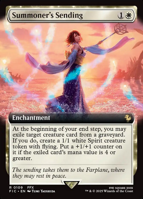 Summoner's Sending - Enchantment - Extended Art (Foil)