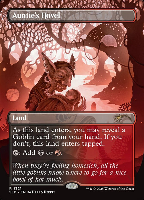 Auntie's Hovel - Borderless - Full Art (Foil)