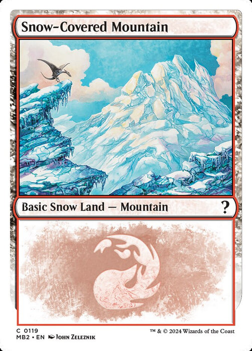 Snow-Covered Mountain - Snow