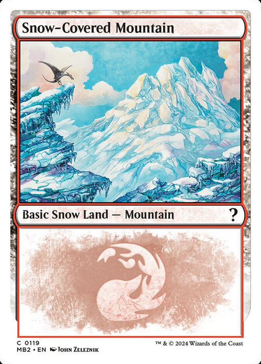 Snow-Covered Mountain - Snow