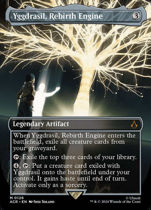 Yggdrasil, Rebirth Engine - Borderless - Legendary (Foil)