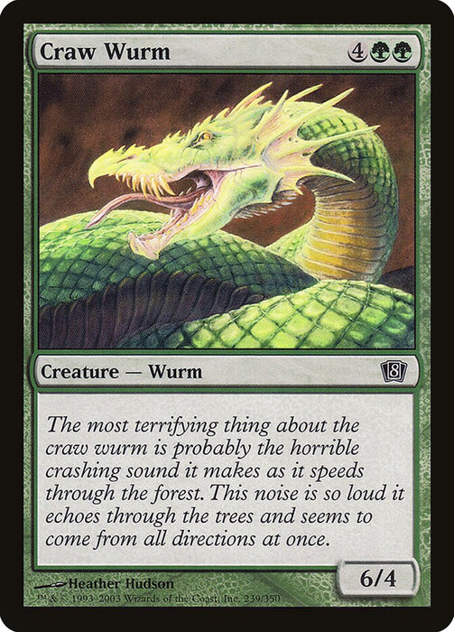 Craw Wurm (Foil)