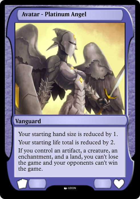 Platinum Angel Avatar (Foil)