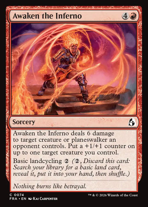 Awaken the Inferno (Foil)