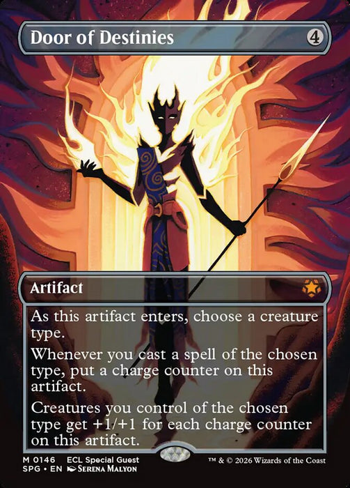 Door of Destinies - Borderless - Full Art - Inverted