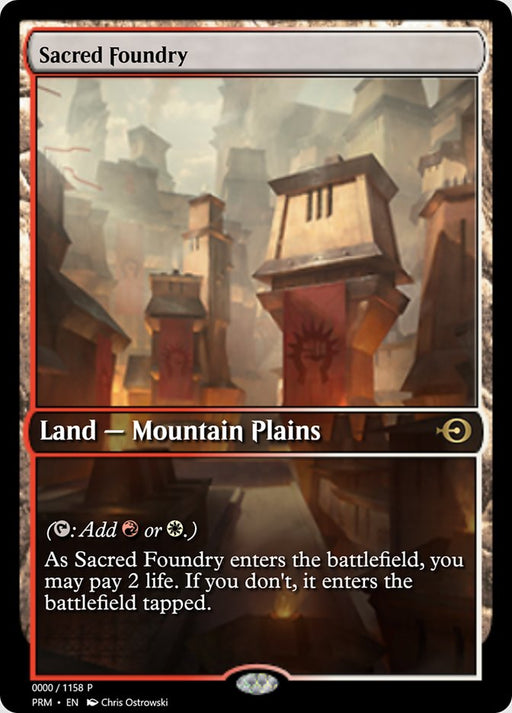 Sacred Foundry - Full Art (Foil)