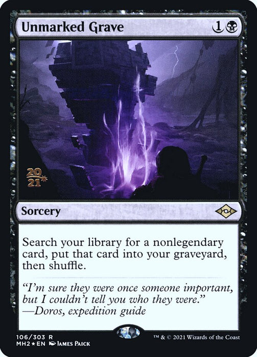 Unmarked Grave (Foil)