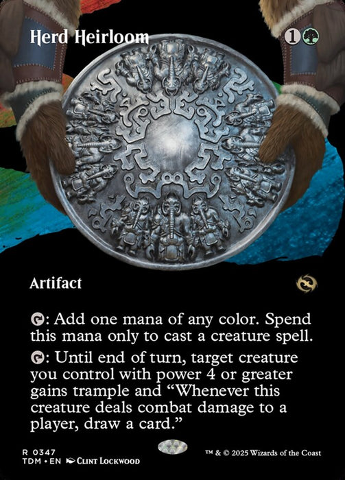 Herd Heirloom - Borderless - Showcase - Inverted (Foil)