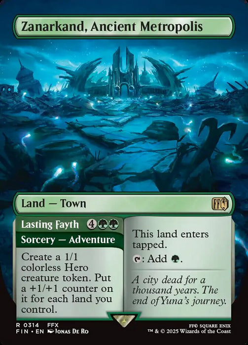 Zanarkand, Ancient Metropolis // Lasting Fayth - Borderless - Full Art