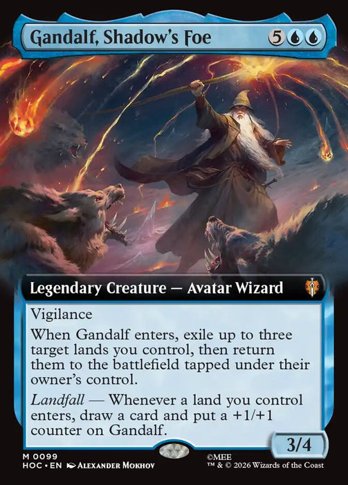 Gandalf, Shadow's Foe - Extended Art