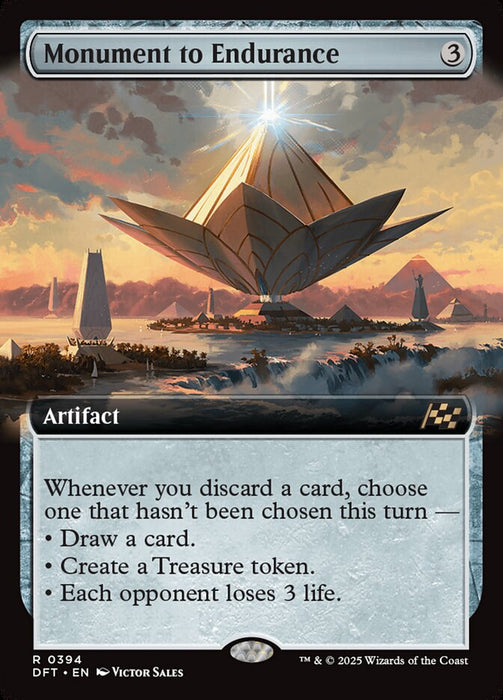 Monument to Endurance - Extended Art (Foil)