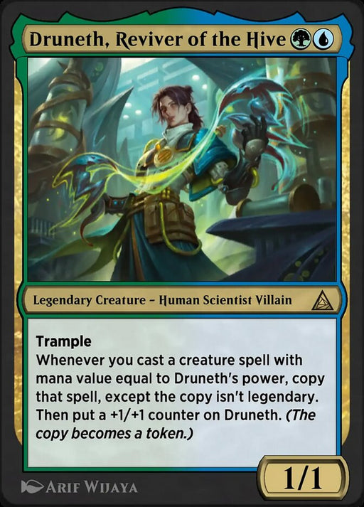 Druneth, Reviver of the Hive - Jackal, Genius Geneticist - Legendary