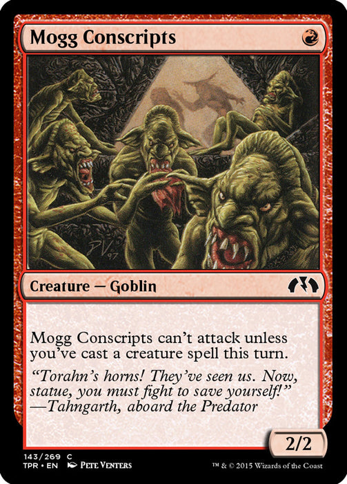 Mogg Conscripts (Foil)