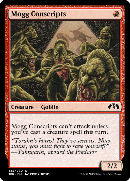 Mogg Conscripts (Foil)