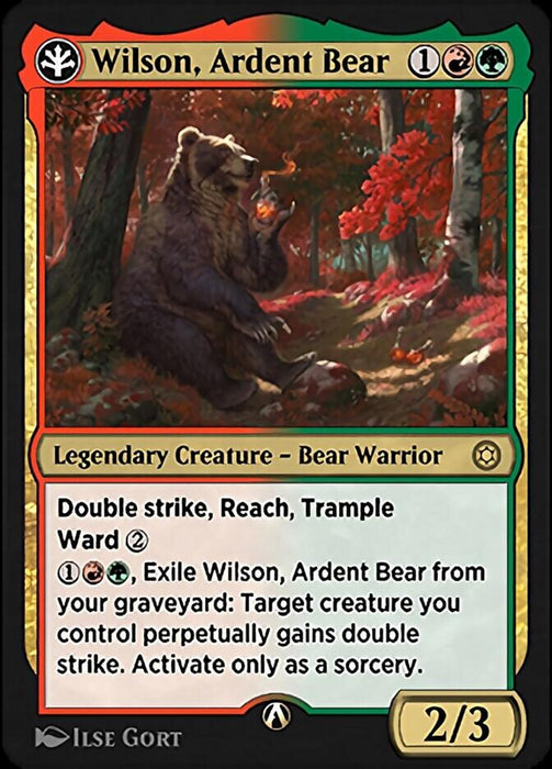 Wilson, Ardent Bear - Legendary
