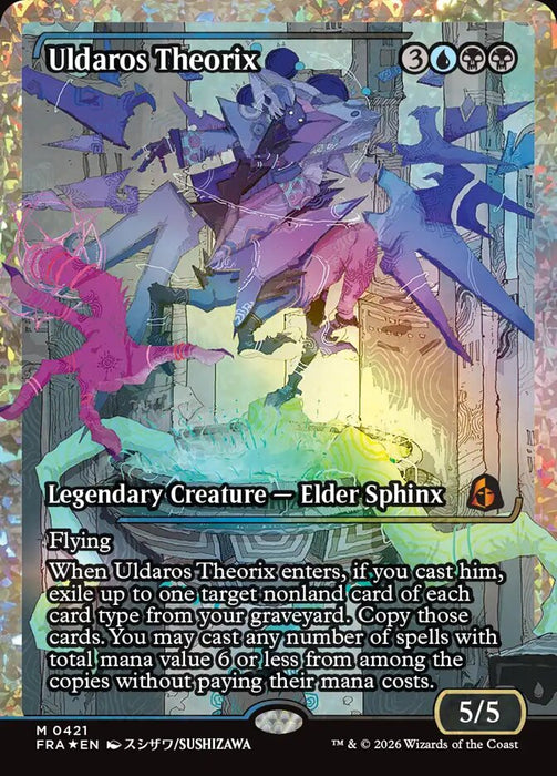 Uldaros Theorix - Full Art - Showcase (Foil)
