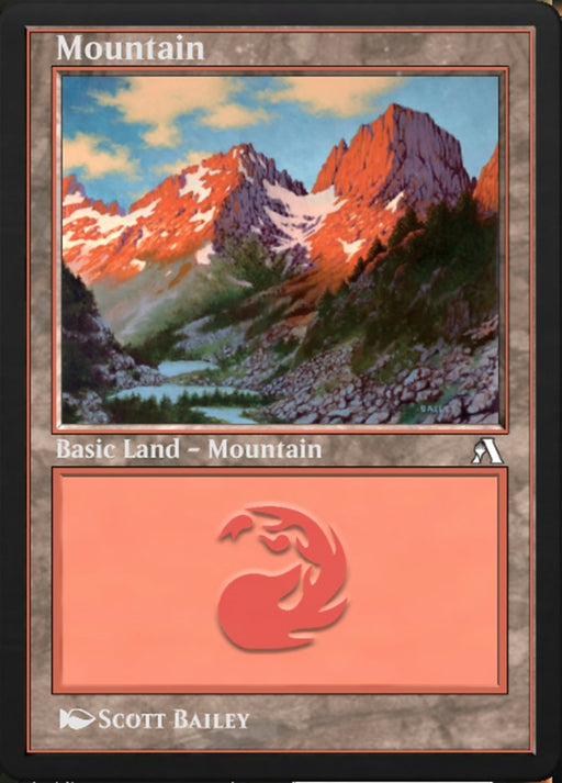 Mountain - Retro Frame
