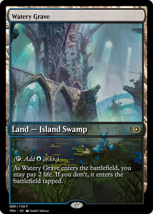 Watery Grave - Full Art (Foil)