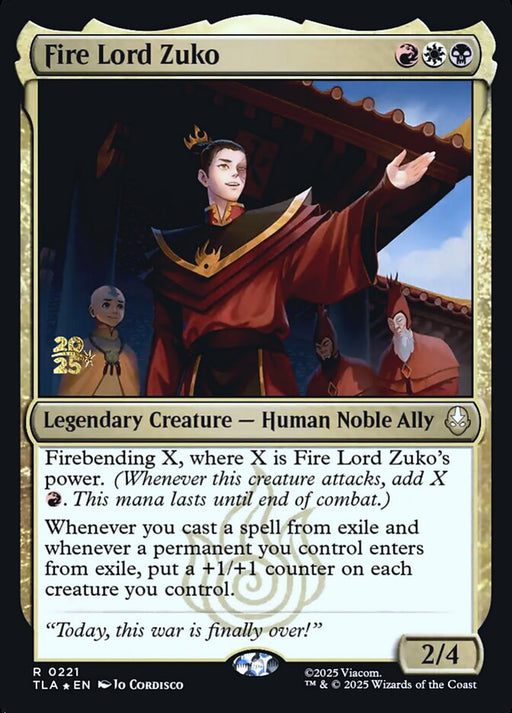 Fire Lord Zuko - Legendary (Foil)
