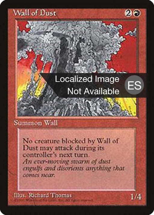 Muro de polvo - Wall of Dust